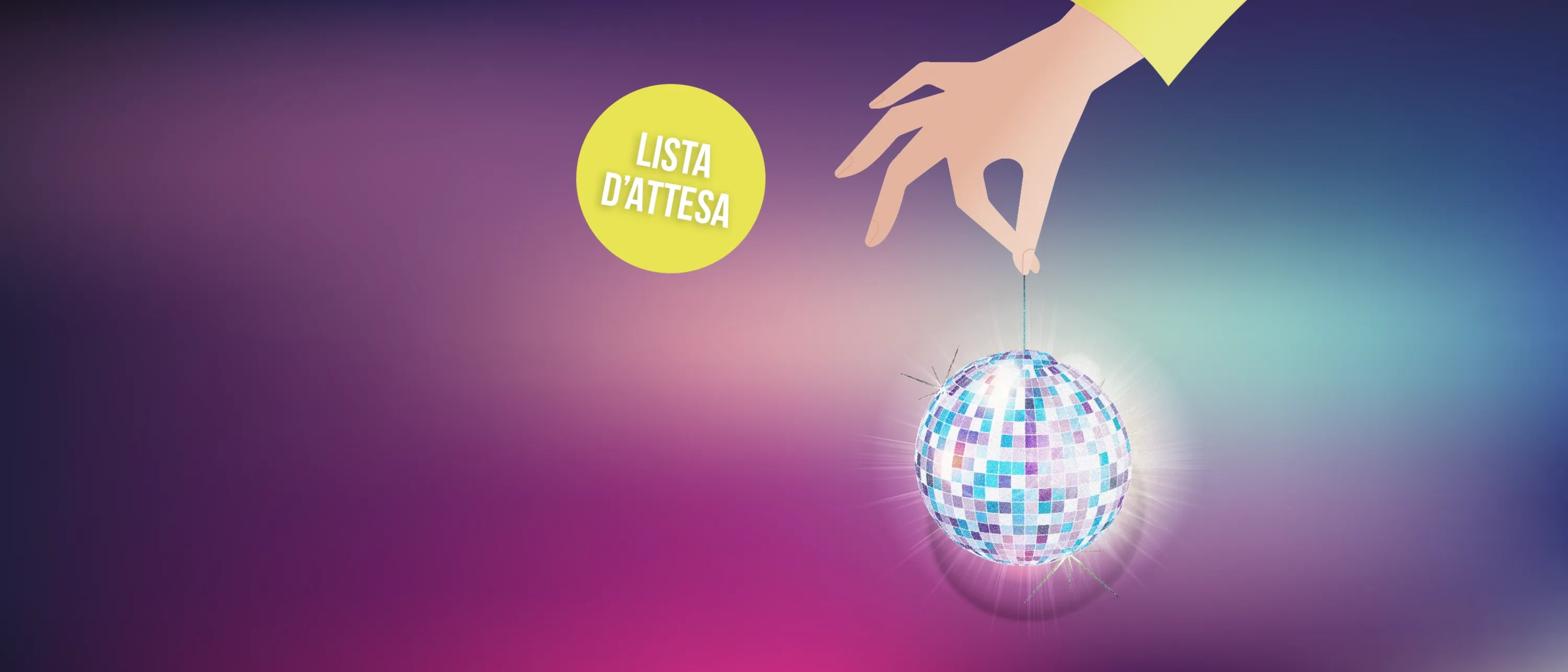 Slider disco lista d'attesa