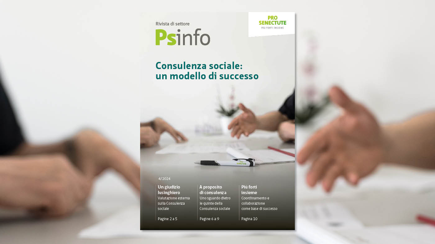 Psinfo – la vostra rivista gratuita sul tema anzianità 